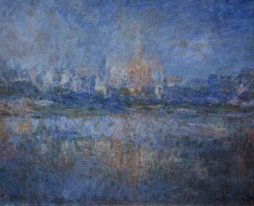 Claude Monet Vetheuil in the Fog Sweden oil painting art